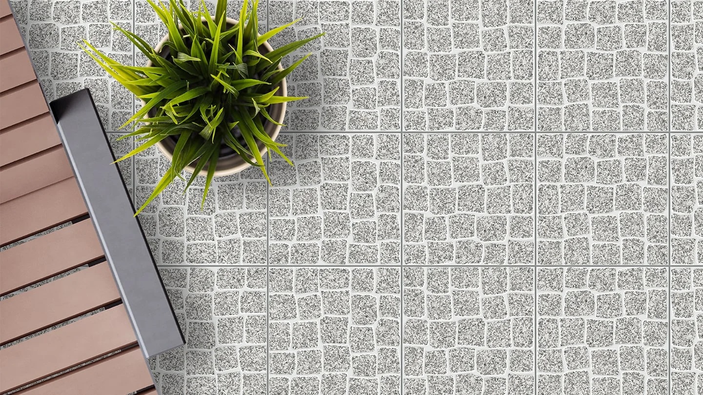 Alijo cinza 33,5 x 33,5